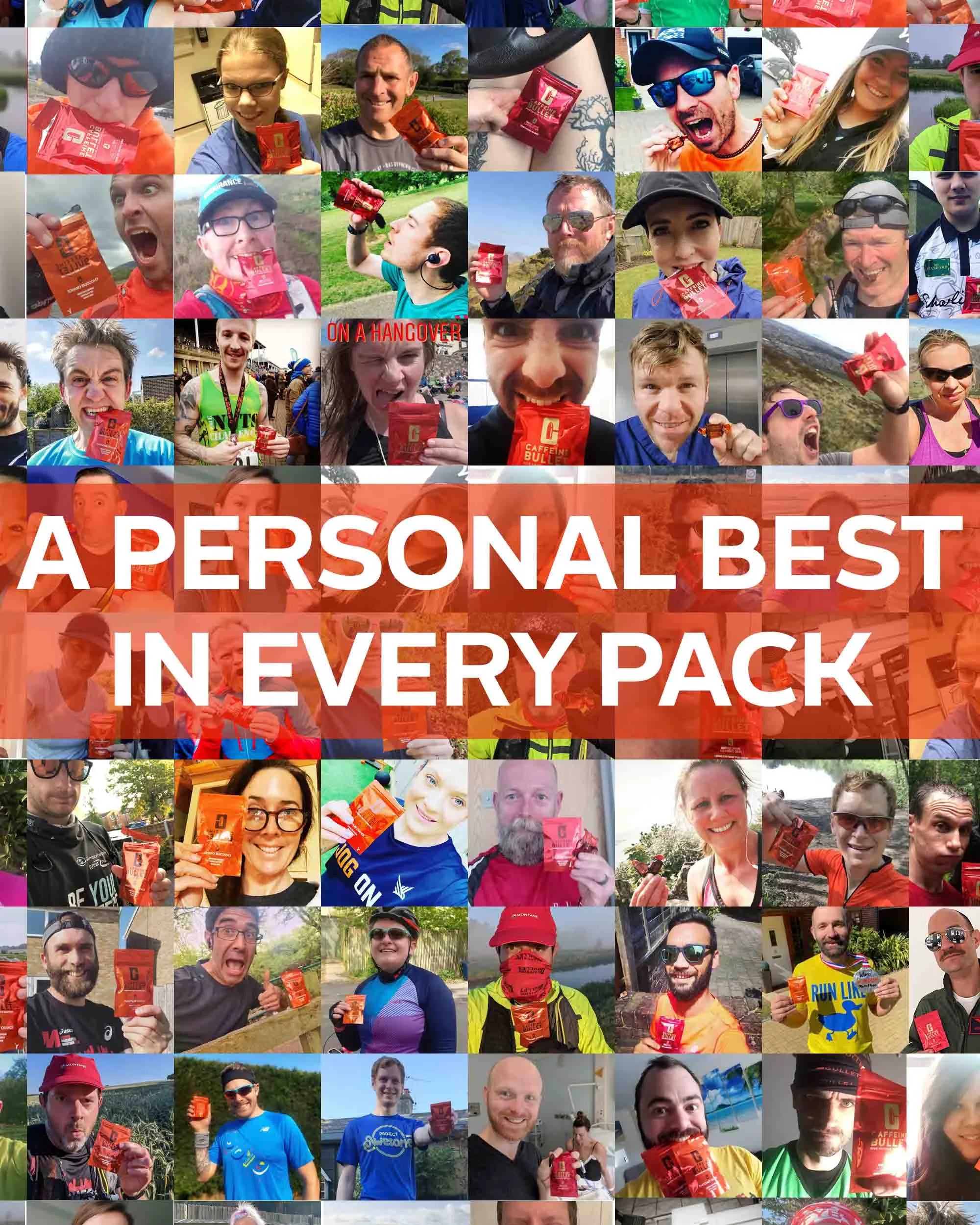 Caffeine Bullet Customer Collage